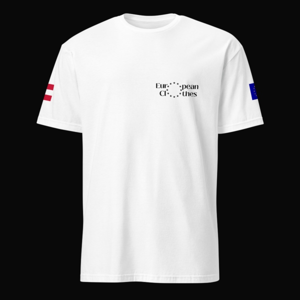 T-shirt with Austrian and European Flags