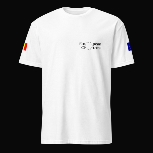T-shirt with Belgian and European Flags