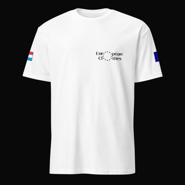 T-shirt with Luxembourgish and European Flags